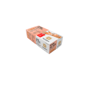 Luva de vinil sem pó