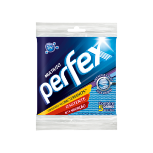 Pano multiuso perfex com agentes antibacterianos