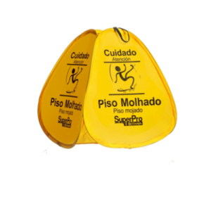 Placa Sinalizador Compacto Piso Molhado