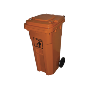 Lixeira Contêiner Sem Pedal 120 Litros