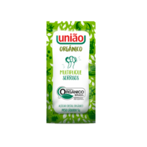 Açúcar União Orgânico Sachês 400 unidades
