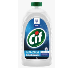 Cif Dt Liq S/ Perfume Lava Louça