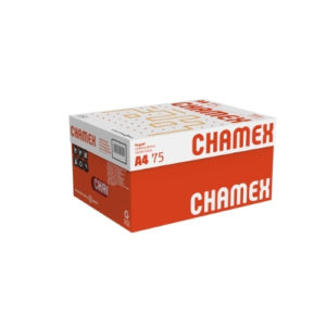 PAPEL SULFITE CHAMEX CAIXA C/ 5 PCT 500 FOLHAS